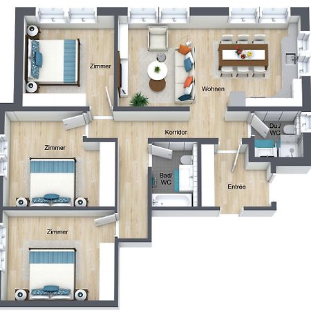 Ferienhaus Casa Luna เซอร์แมท ภายนอก รูปภาพ